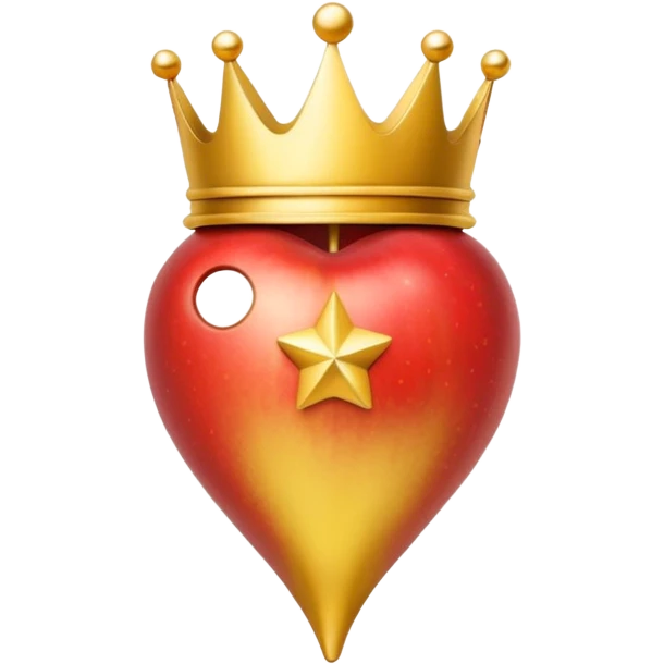 map pin with crown, elegant and shiny, premium location, apple style emoji emoji