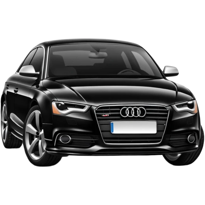 black audi emoji