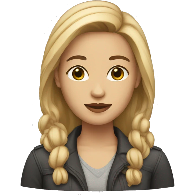 Woman with Light Skin Tone and Beard emoji