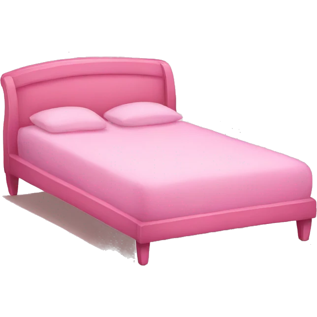 pink bed emoji
