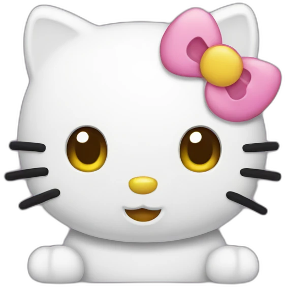 Hello kitty emoji