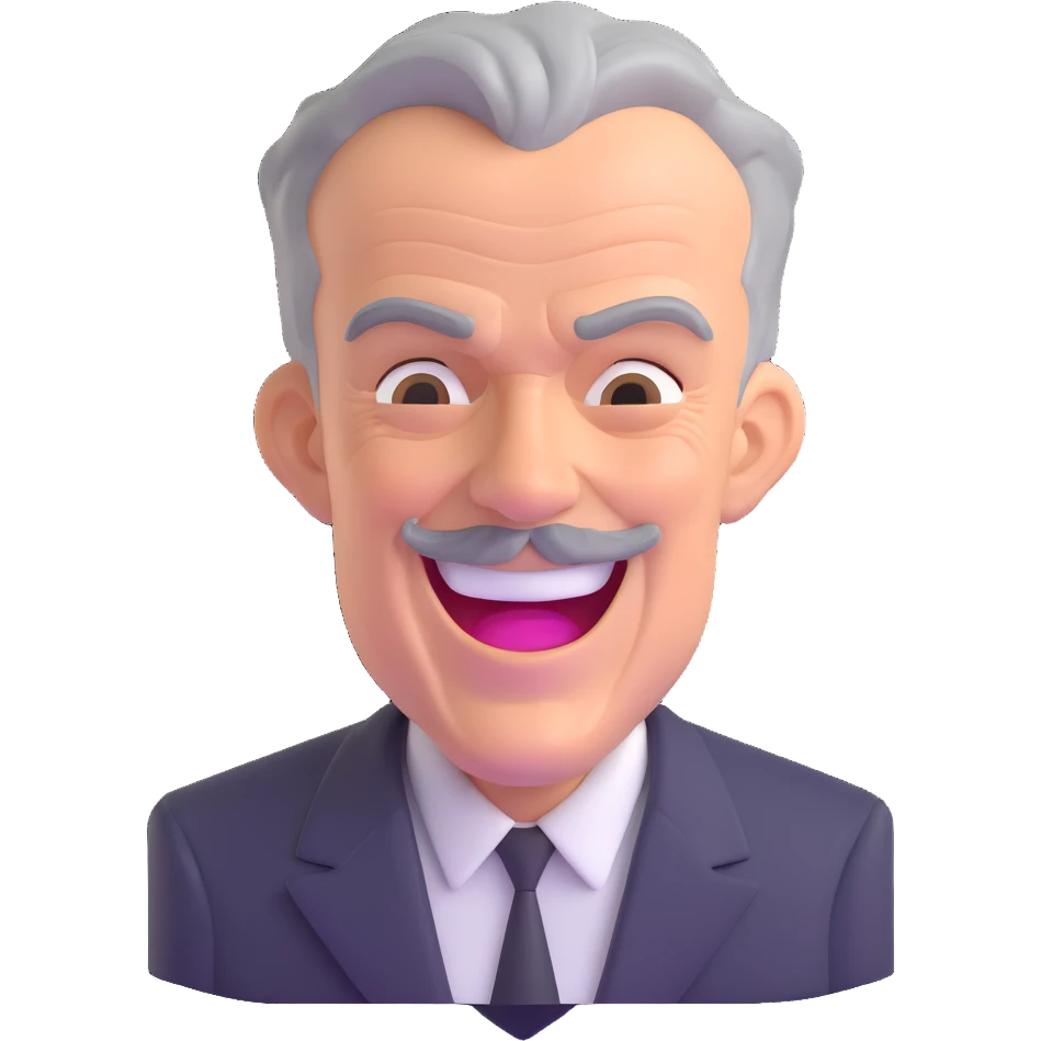 J. Jonah Jameson from Spider-Man laughing emoji
