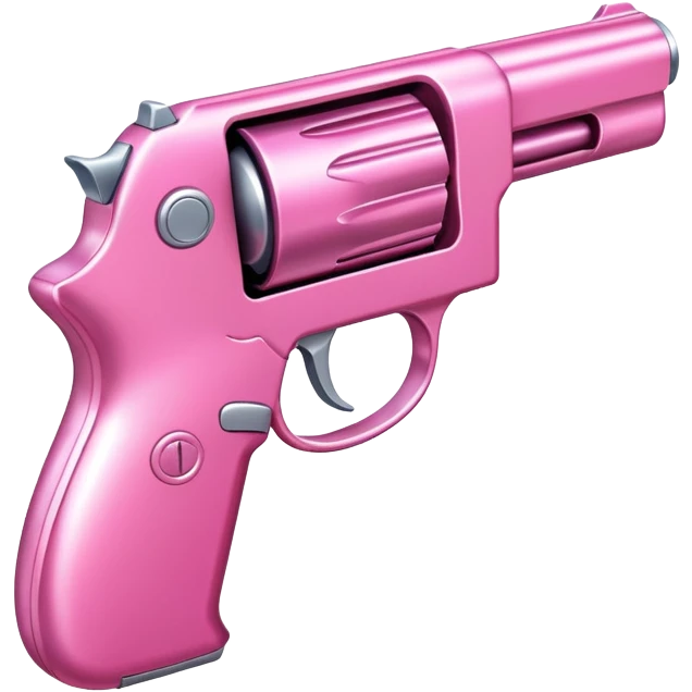 Pink gun emoji