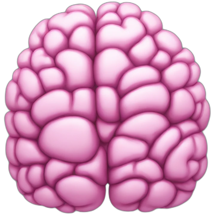 Frozed brain emoji