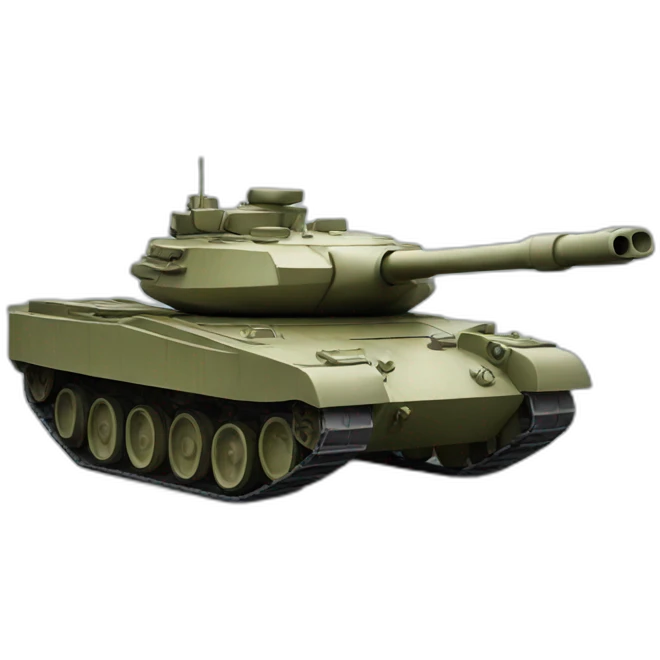 tank with mark down emoji