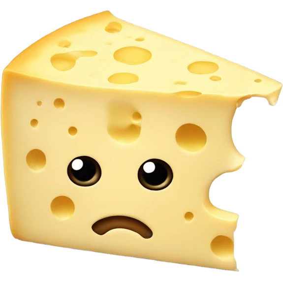 cheese with a stench emoji