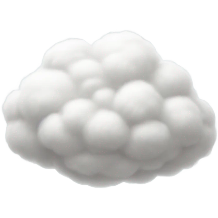 big cloud emoji