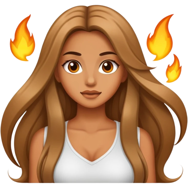 Hot girl emoji