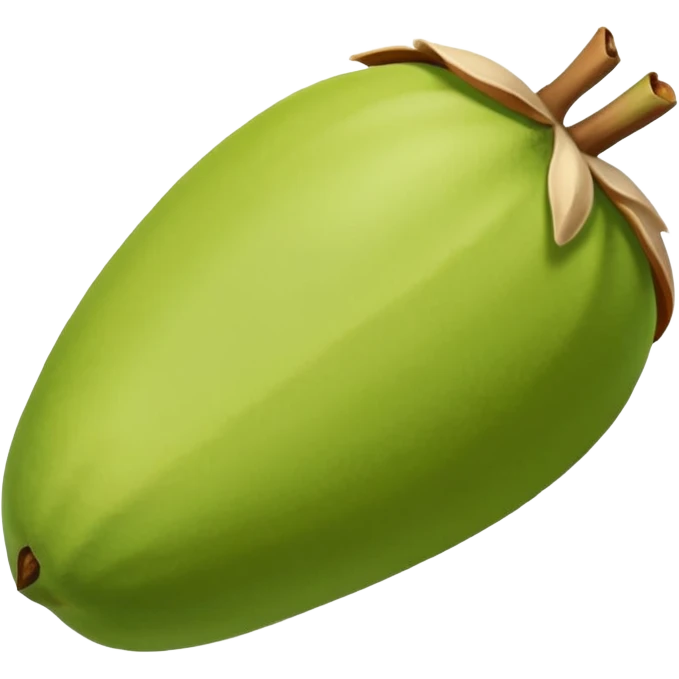 raw pistachio reverse colour emoji