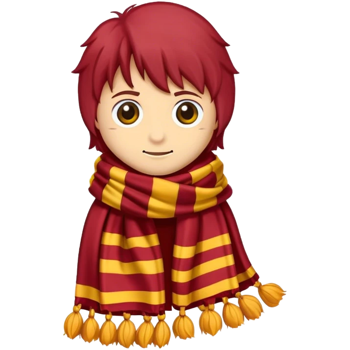  griffendor scarf emoji