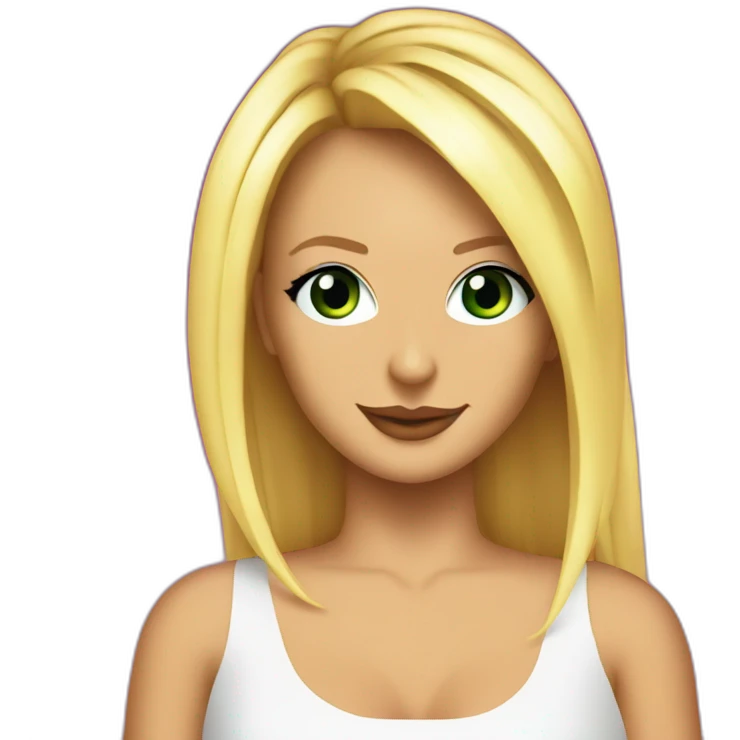 Britney Spears in a techno club emoji