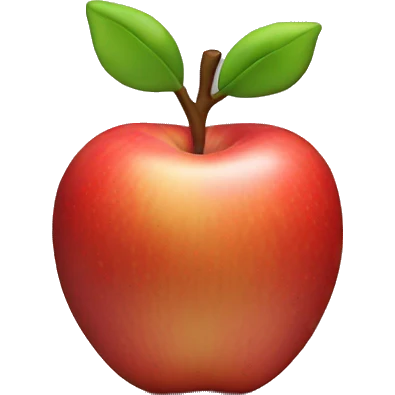 3d Apple  emoji