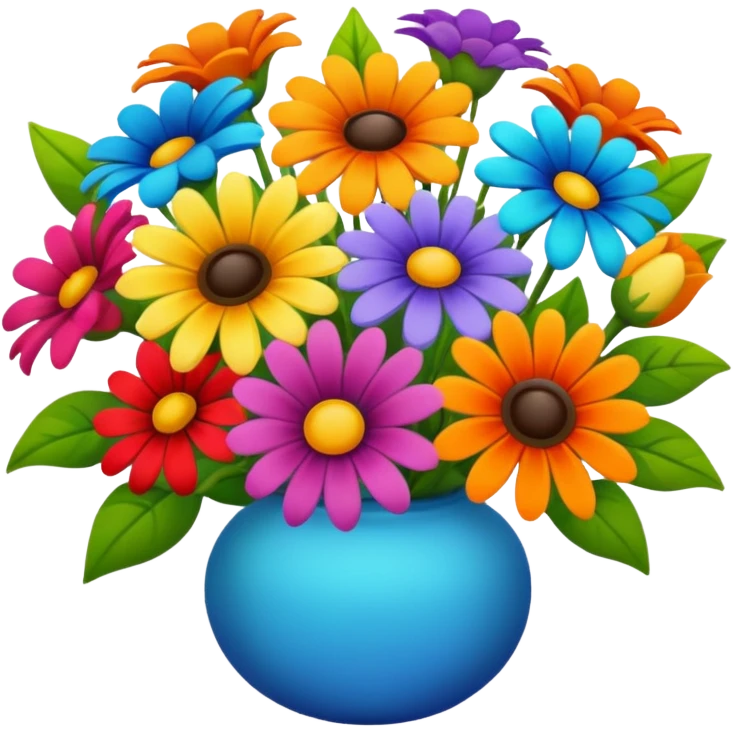 Gay flowers emoji