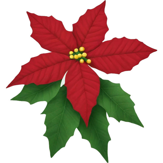 Poinsettia  emoji