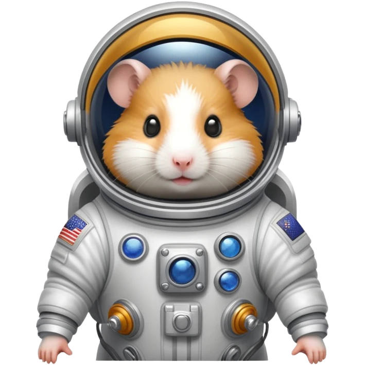 hamster in space suit emoji