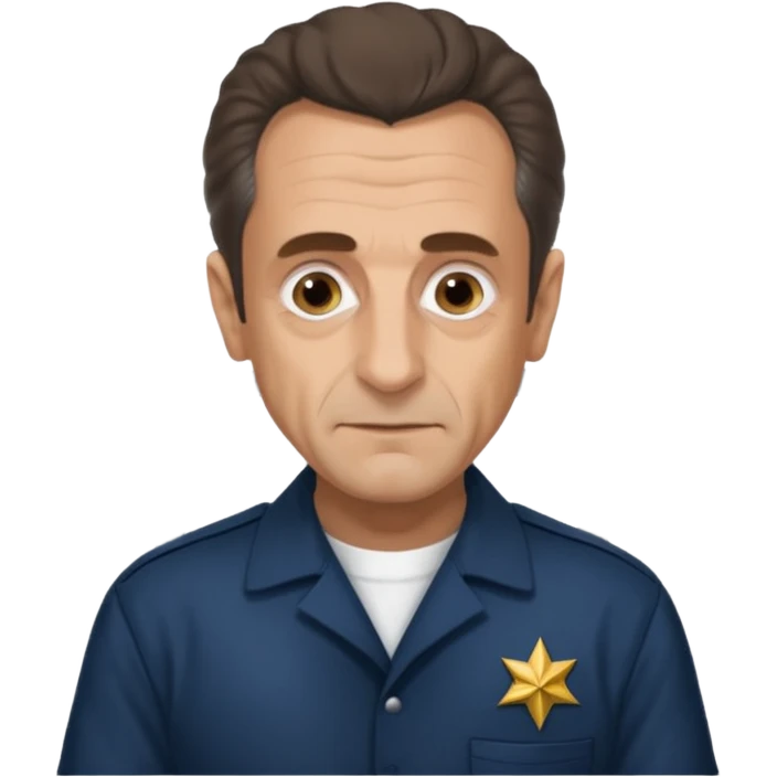 Nicolas sarkozy en prison  emoji