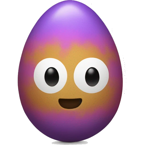 dyed easter egg emoji