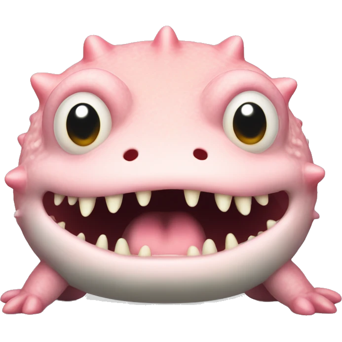 Angry axolotl emoji