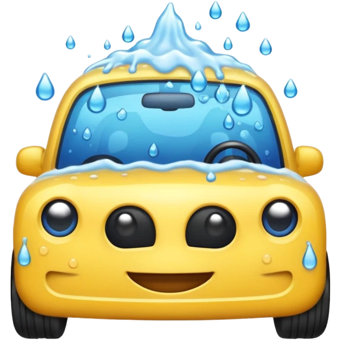 car wash, emoji style, more variations emoji