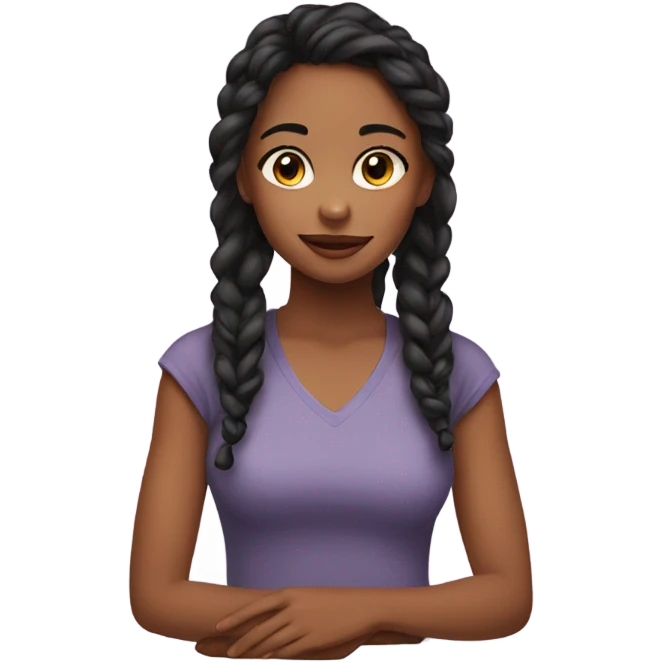 Daughter love mom emoji
