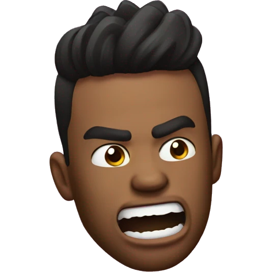 the tiktok rage emoji emoji