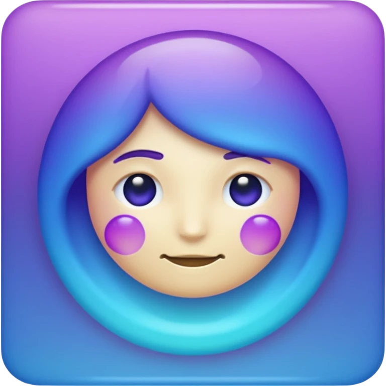 An emoji for mental wellness, calming, mystical for Reclaim emoji