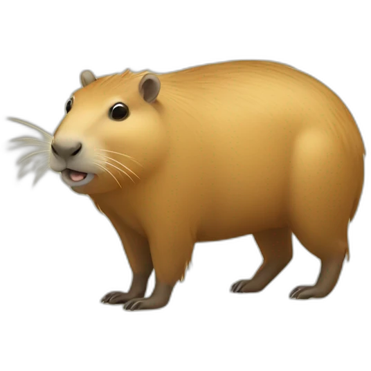 gold coin capybara emoji