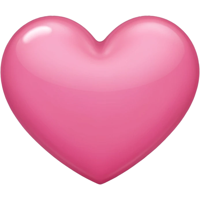 Pink heart emoji