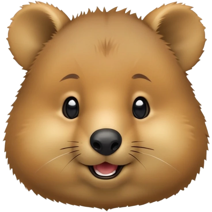 cinematic-cute-smiling-quokka-portrait-emoji,-head-tilted-playfully-and-inquisitively,-featuring-a-fluffy,-round-face-with-a-naturally-cheerful-grin-and-bright,-sparkling-eyes-full-of-playful-curiosity,-simplified-yet-irresistibly-adorable- emoji