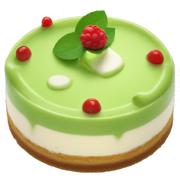 matcha cheesecake emoji