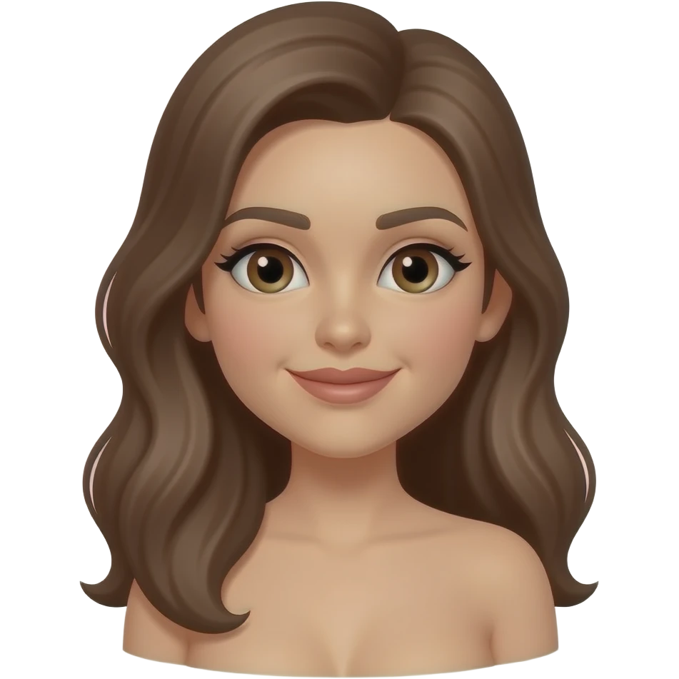 uzun saçlı çıplak göğüslü sarışın kadın emojisi emoji