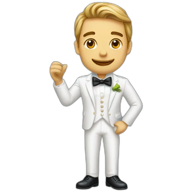 Homme qui fait un doigt d’honneur emoji