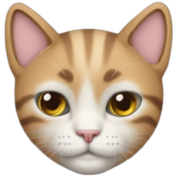 Tibo in shape avec un chat dans ses bras emoji
