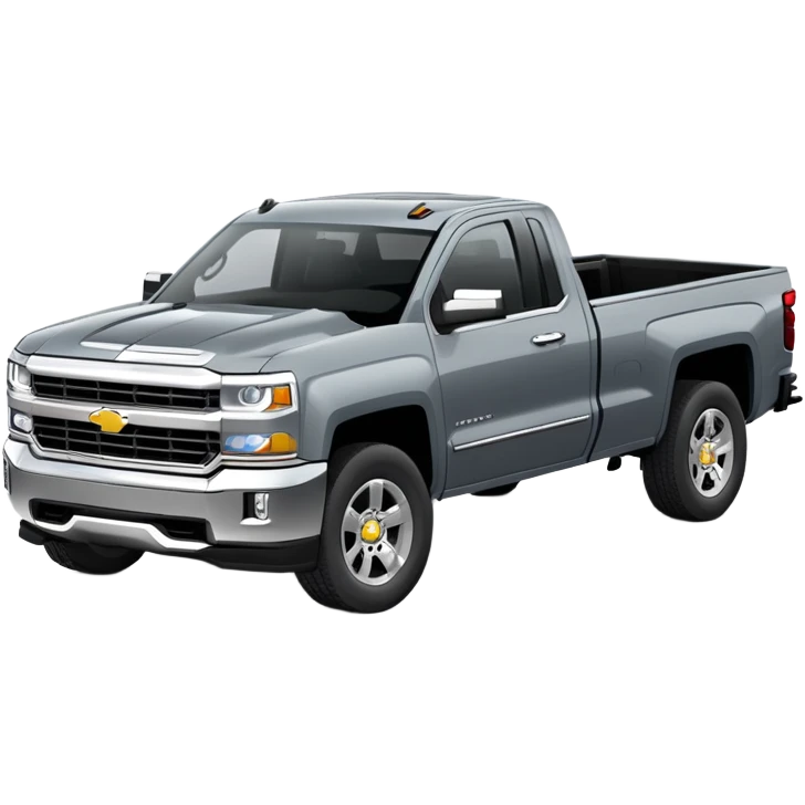 2025 slate grey Chevy Silverado  emoji