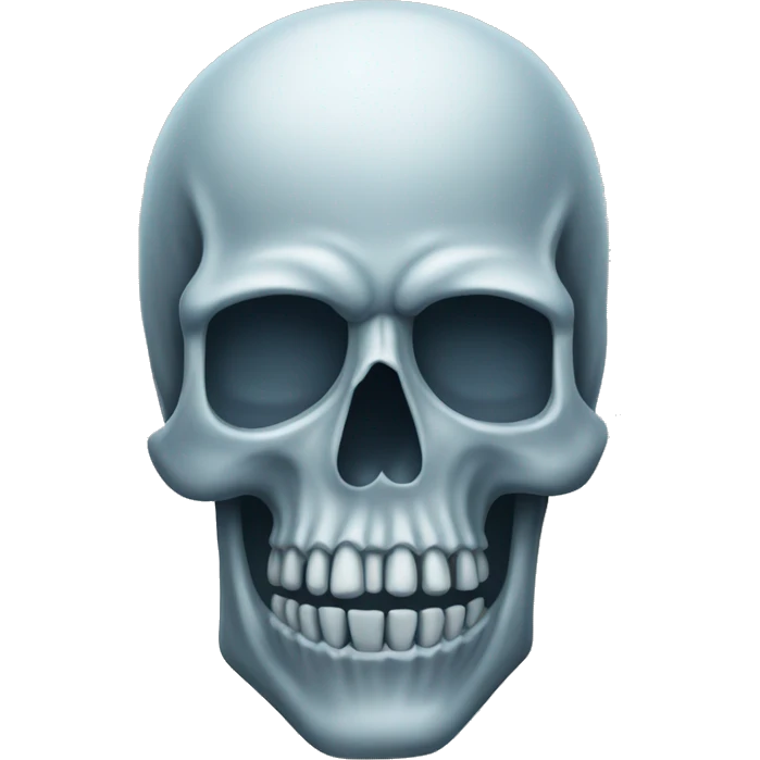 freezing skull emoji emoji