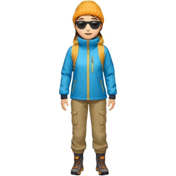 남미 여행에 가는 한국인의 전신을 그려줘! 바로 하이킹 갈 수 있을 정도로 잘 입은!

상체

🧥 방풍·방수 재킷 (고지대·우유니 필수)

👕 얇은 레이어드 2~3벌 (일교차 대비)

하체

👖 편한 바지(청바지 X, 스트레치 추천)

신발

👟 접지력 좋은 운동화 (마추픽추 필수)

🥾 우유니: 방수 신발 or 장화

악세사리

🧣 넥워머·모자 (아침/저녁 체감 -5~10도)

🕶️ 선글라스 (우유니·사막지역 눈부심 강함)

활짞!!!!!!!!!!!!!!! 웃고있게해줭
너무 두꺼웡 옷이 emoji