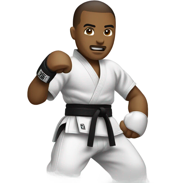 Martial arts and mma emoji