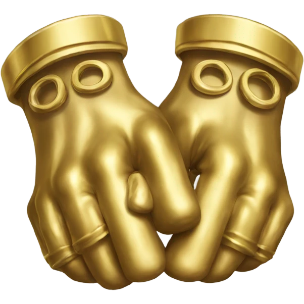 golden knuckle dusters emoji