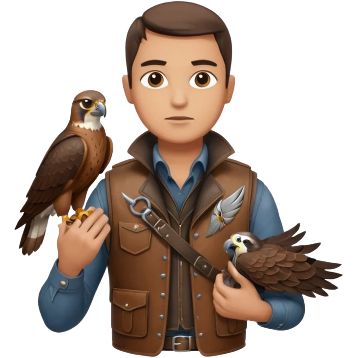 Falconer emoji