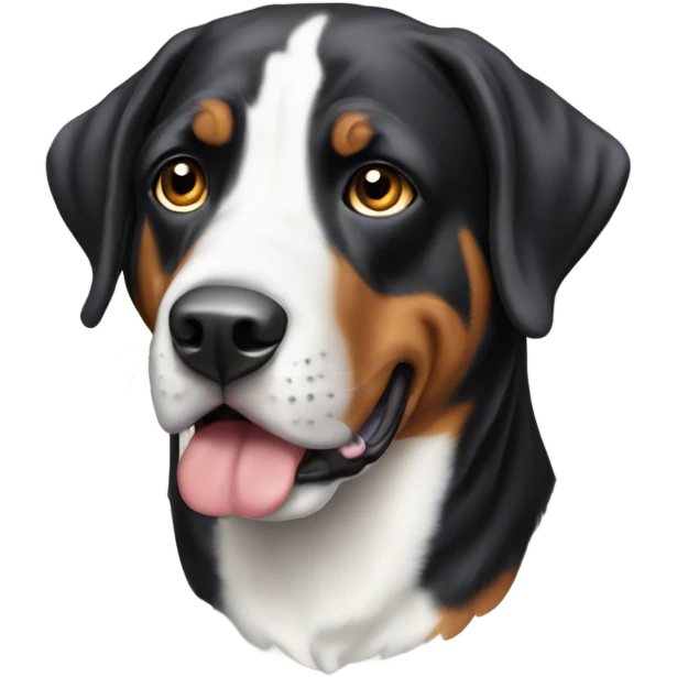 Greater Swiss mountain dog emoji