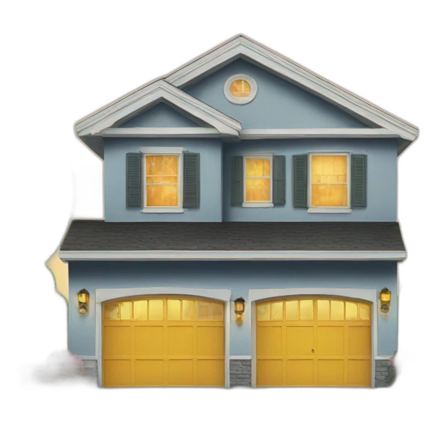 us house with garage emoji