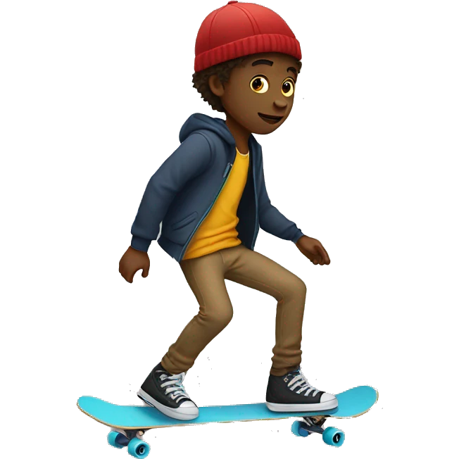 skater boy emoji