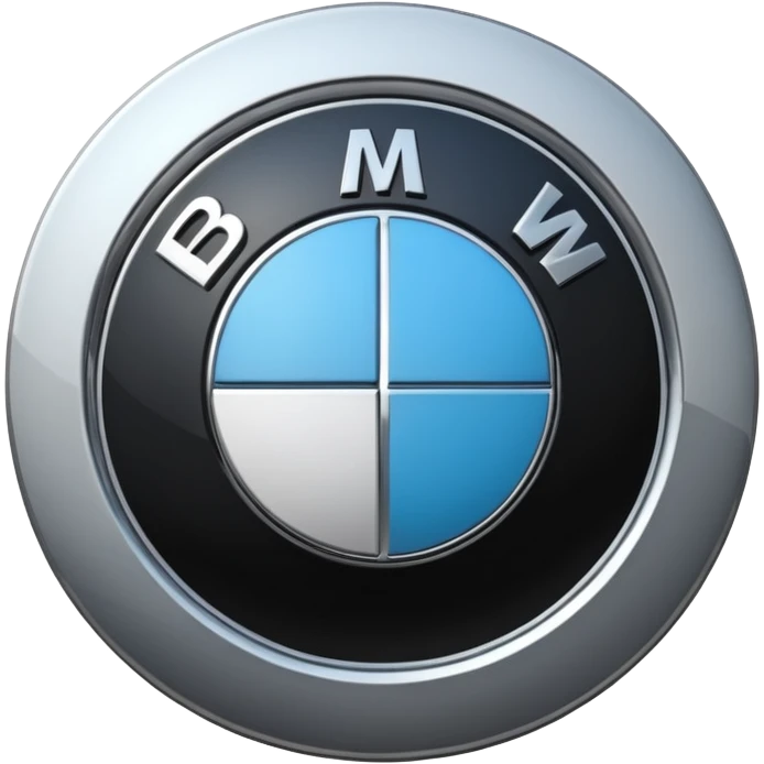 Bmw symbol real without double layer  emoji