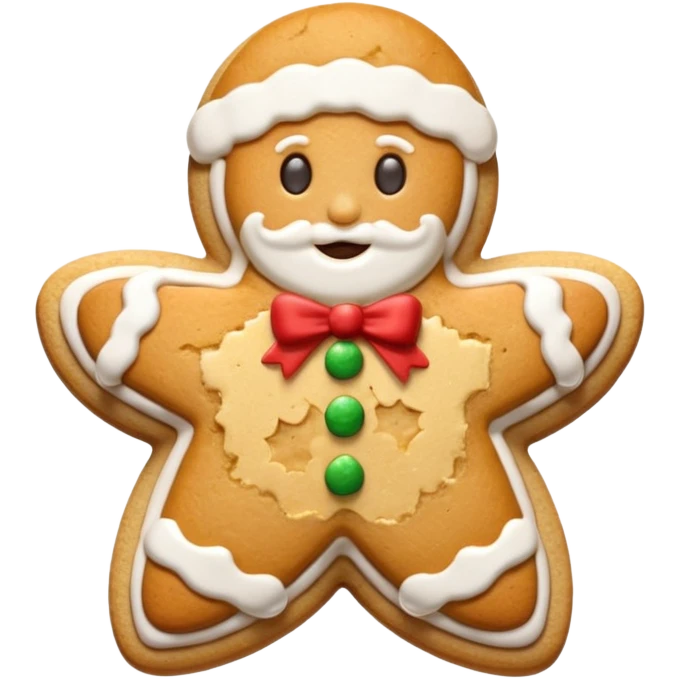dolce biscotto Christmas emoji