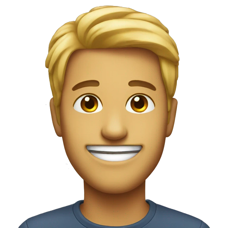 Simple smile emoji