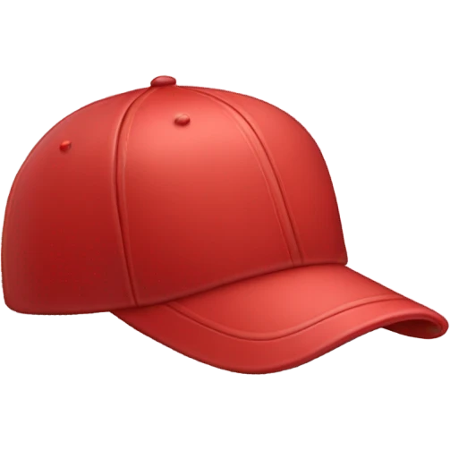 red baseball cap emoji
