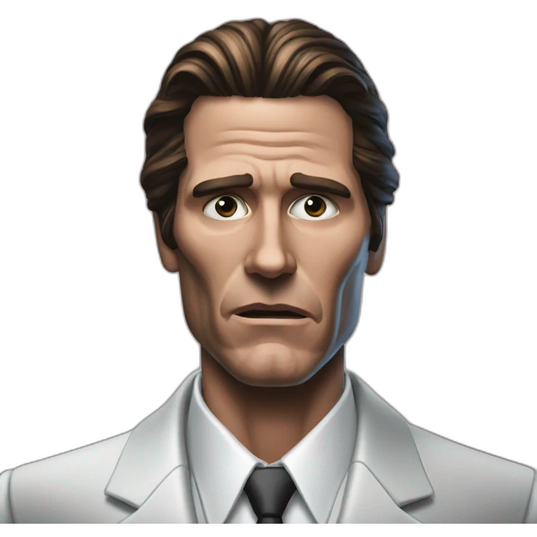 Sad Patrick Bateman  emoji