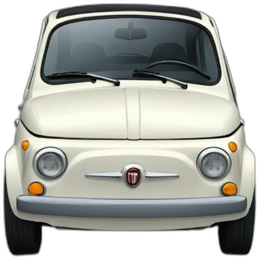 Fiat 500 emoji