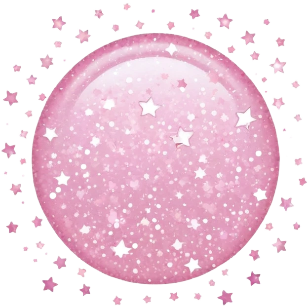 3 light pink sparkles  emoji