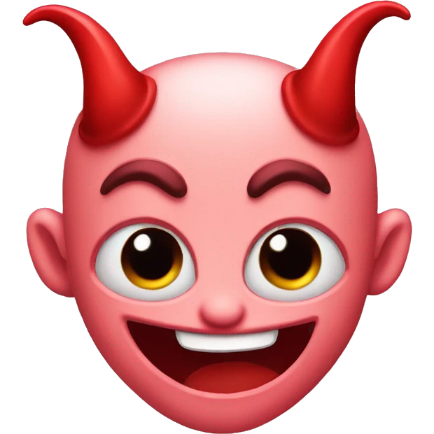 Devil with heart eyes emoji